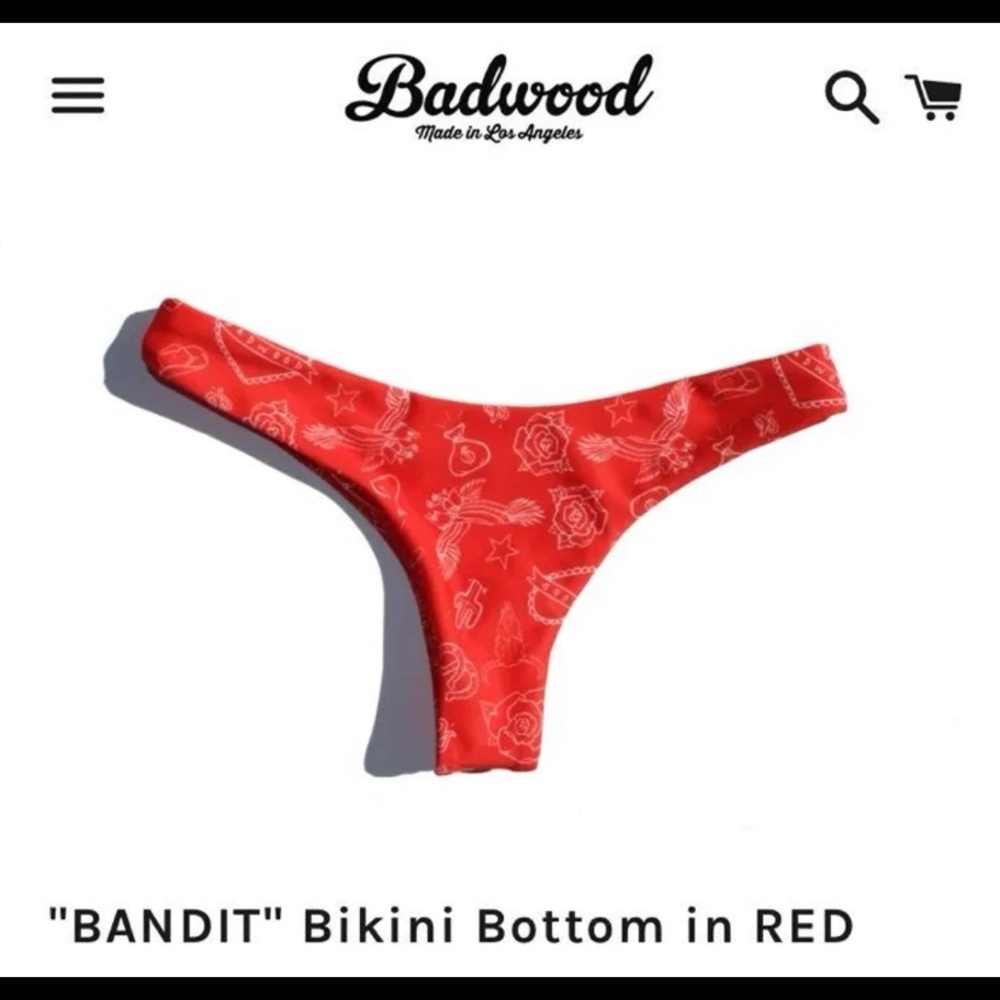 Badwood Bandit Bikini Bottom